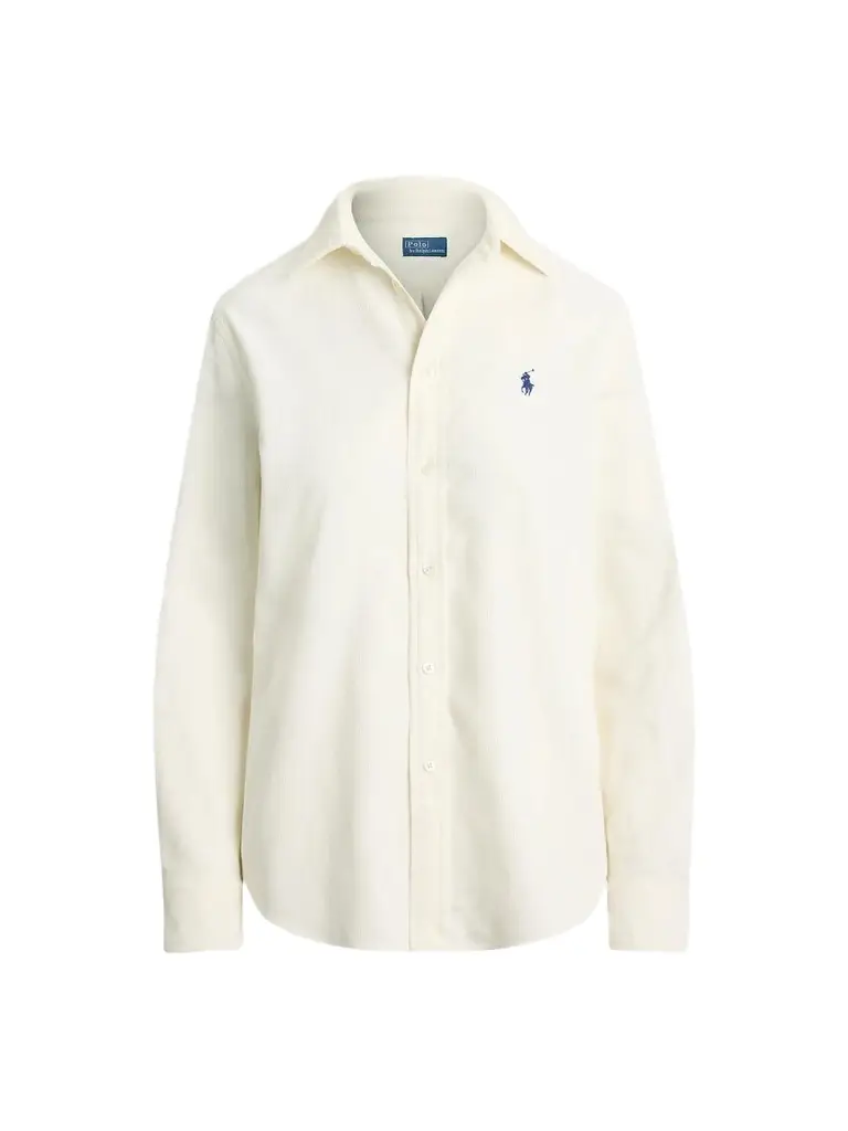 Women's Cotton Corduroy Button-Front Shirt Women's Cotton Corduroy Button-Front Shirt