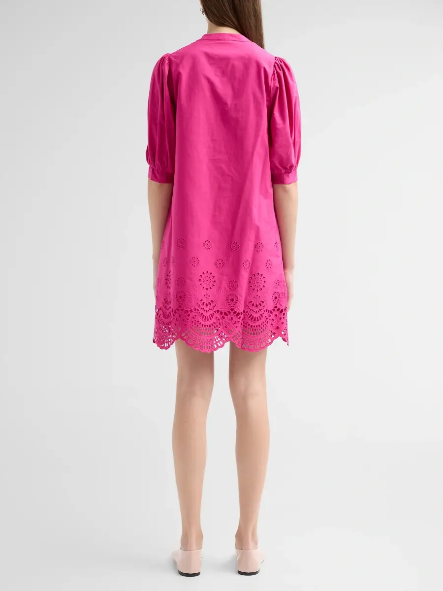 Lilly Pulitzer Women's Mialeigh Scalloped Eyelet Mini Dress | Thumbnail 3