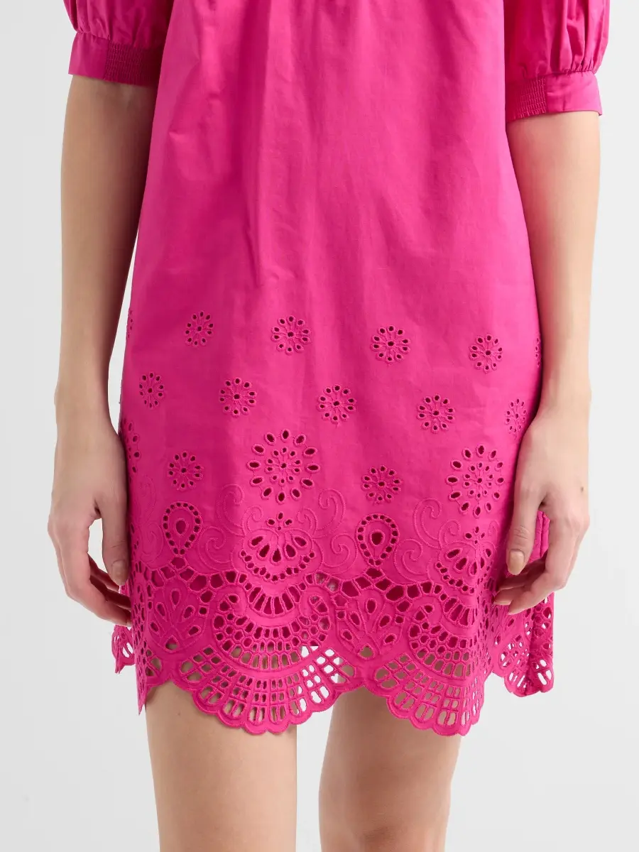 Lilly Pulitzer Women's Mialeigh Scalloped Eyelet Mini Dress | Thumbnail 5