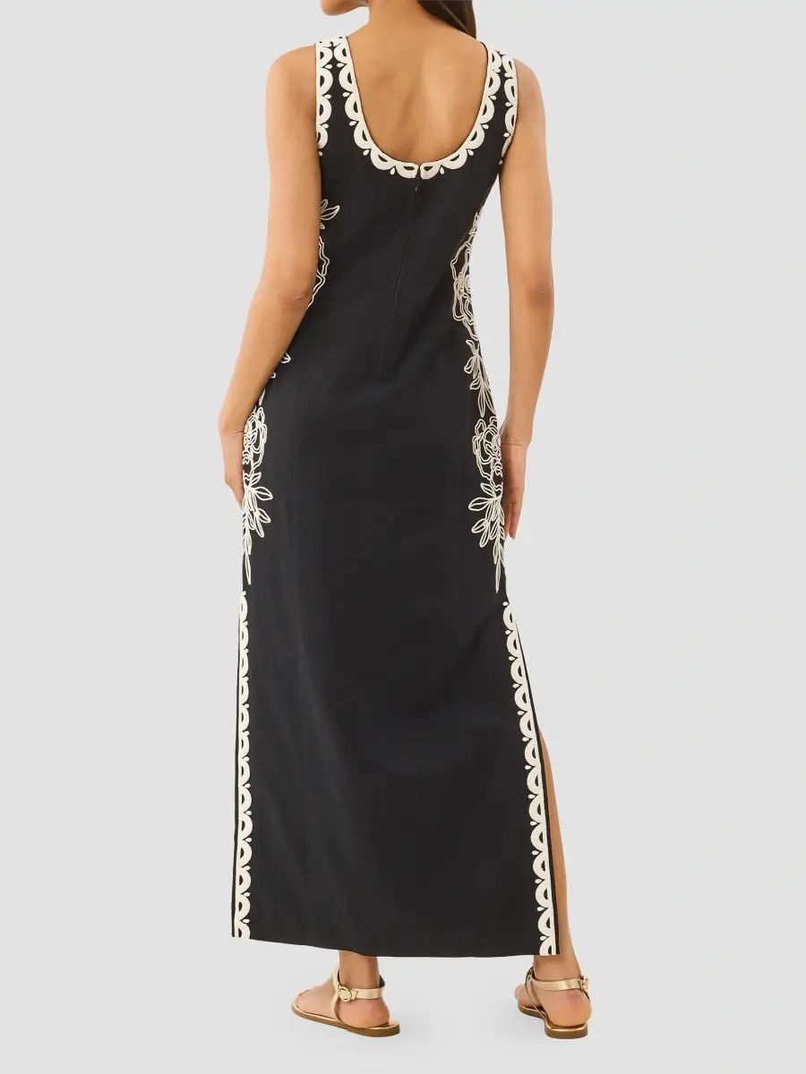 Lilly Pulitzer Women's Messina Shift Maxi Dress | Thumbnail 3 Lilly Pulitzer Women's Messina Shift Maxi Dress | Thumbnail 3