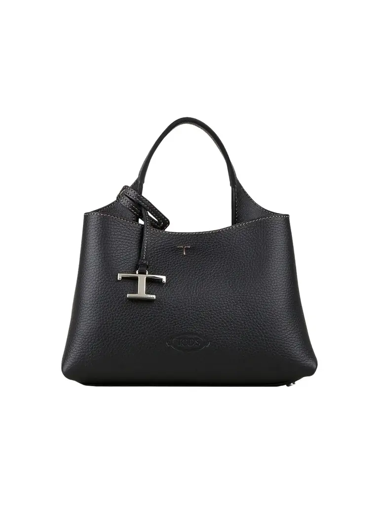 Tod's Women's T Timeless Pendant Leather Top Handle Bag