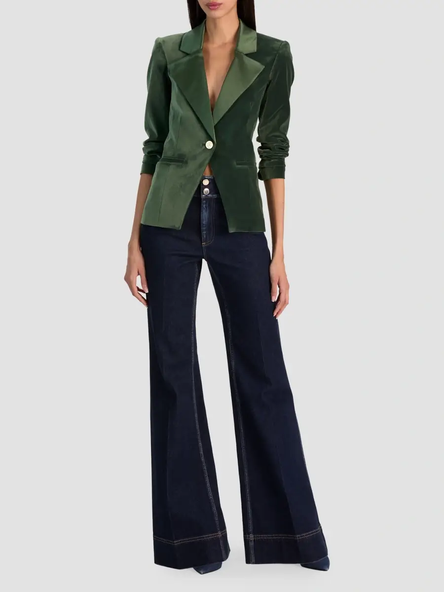 Alice + Olivia Women's Sable Fitted Blazer | Thumbnail 2