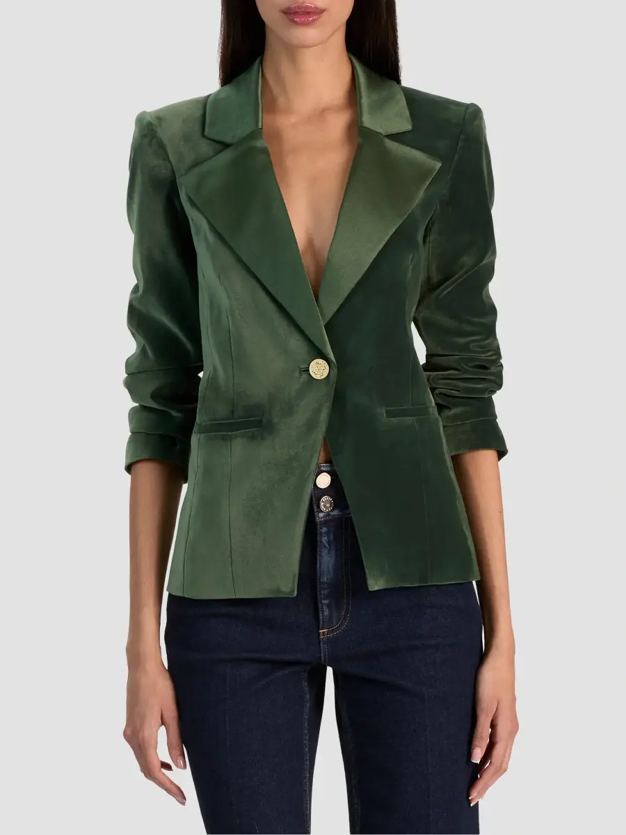 Alice + Olivia Women's Sable Fitted Blazer | Thumbnail 4