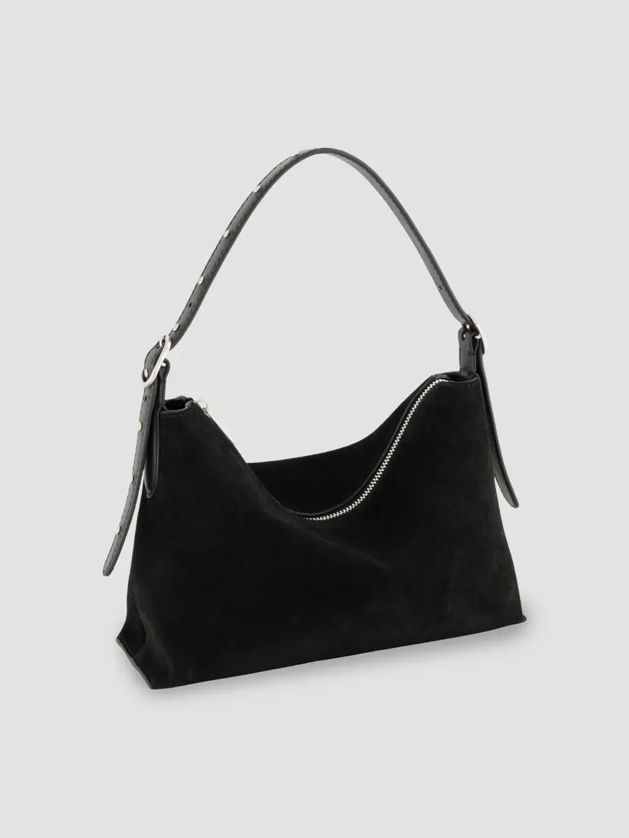 Vince Women's Vivian Studded Suede Hobo Bag | Thumbnail 2 Vince Women's Vivian Studded Suede Hobo Bag | Thumbnail 2