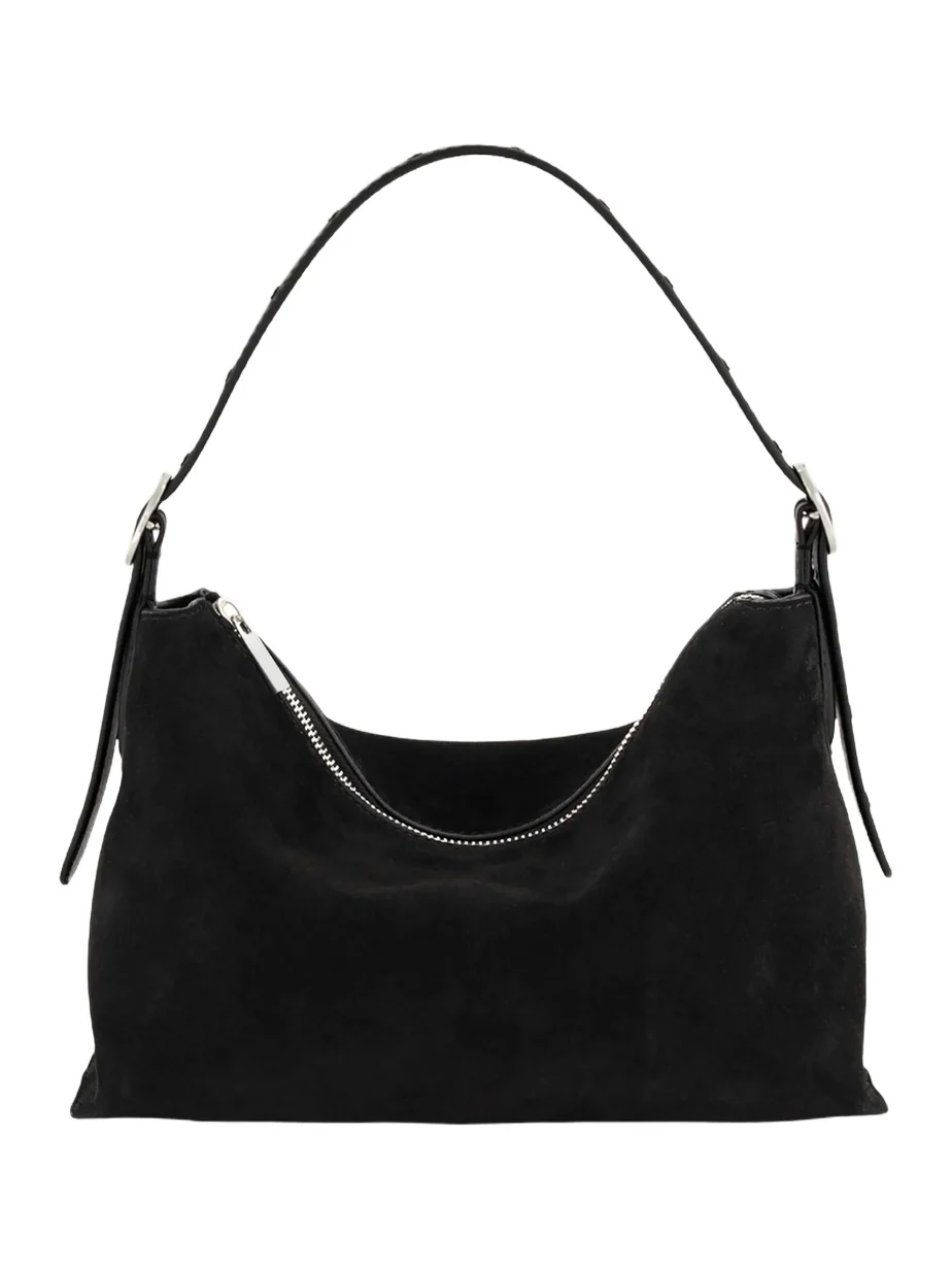 Vince Women's Vivian Studded Suede Hobo Bag
