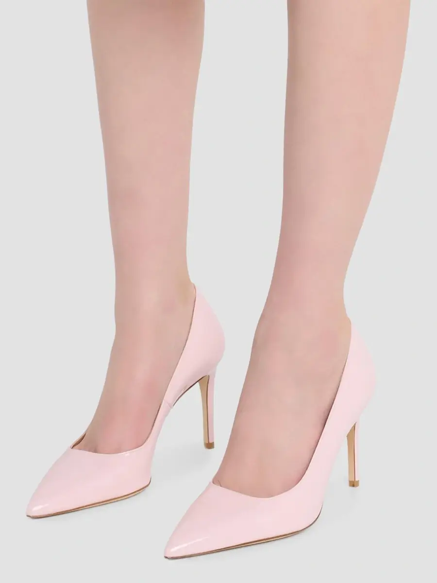 Stuart Weitzman Women's 85MM Patent Leather Pumps | Thumbnail 2 Stuart Weitzman Women's 85MM Patent Leather Pumps | Thumbnail 2