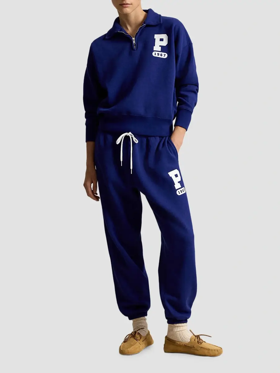 Polo Ralph Lauren Women's Vintage Fleece Quarter-Zip Sweatshirt | Thumbnail 2 Polo Ralph Lauren Women's Vintage Fleece Quarter-Zip Sweatshirt | Thumbnail 2