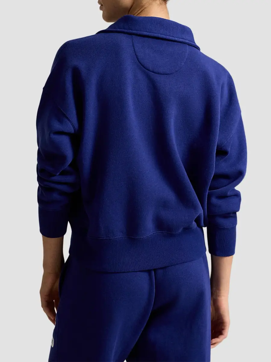 Polo Ralph Lauren Women's Vintage Fleece Quarter-Zip Sweatshirt | Thumbnail 3 Polo Ralph Lauren Women's Vintage Fleece Quarter-Zip Sweatshirt | Thumbnail 3