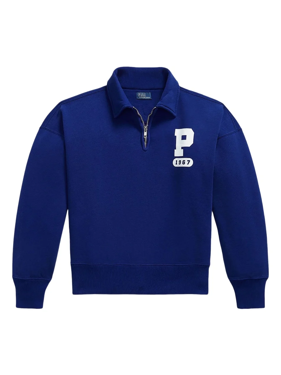 Polo Ralph Lauren Women's Vintage Fleece Quarter-Zip Sweatshirt