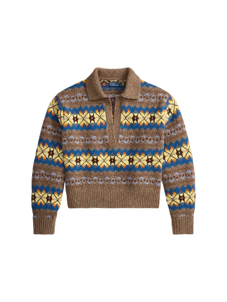 Women's Geo-Motif Wool-Blend Sweater Women's Geo-Motif Wool-Blend Sweater