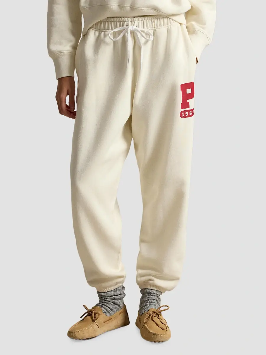 Polo Ralph Lauren Women's Vintage Logo Fleece Jogger Pants | Thumbnail 4 Polo Ralph Lauren Women's Vintage Logo Fleece Jogger Pants | Thumbnail 4