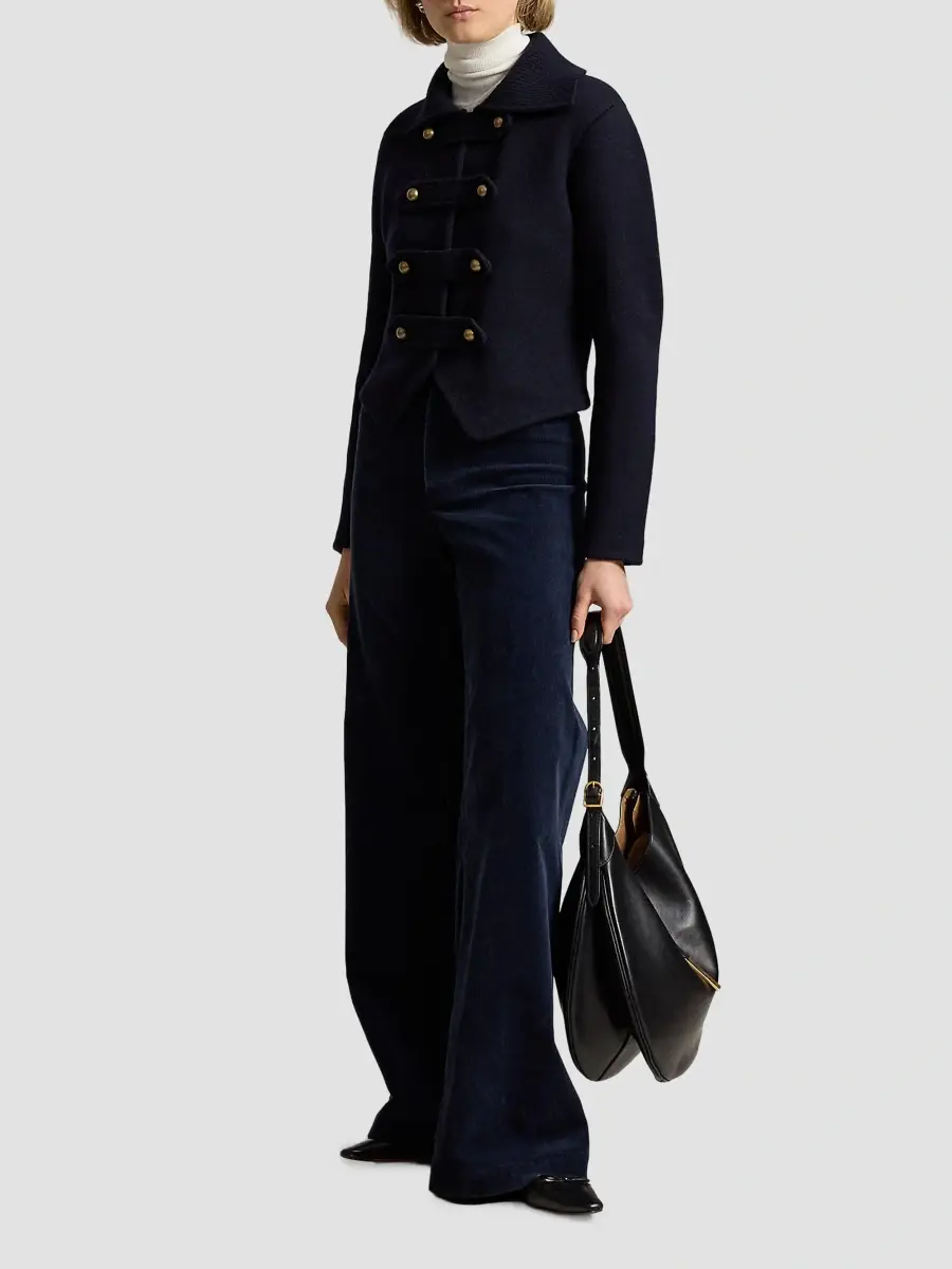 Polo Ralph Lauren Women's Double-Faced Wool Knit Cardigan Jacket | Thumbnail 2 Polo Ralph Lauren Women's Double-Faced Wool Knit Cardigan Jacket | Thumbnail 2