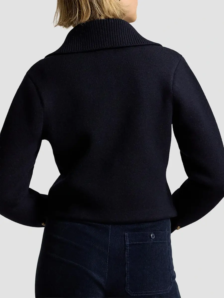 Polo Ralph Lauren Women's Double-Faced Wool Knit Cardigan Jacket | Thumbnail 3 Polo Ralph Lauren Women's Double-Faced Wool Knit Cardigan Jacket | Thumbnail 3