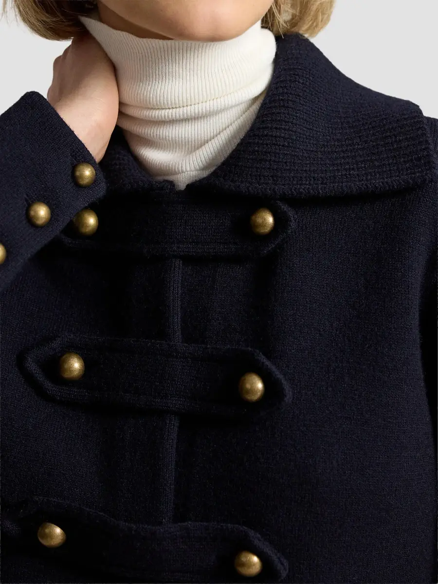 Polo Ralph Lauren Women's Double-Faced Wool Knit Cardigan Jacket | Thumbnail 5 Polo Ralph Lauren Women's Double-Faced Wool Knit Cardigan Jacket | Thumbnail 5