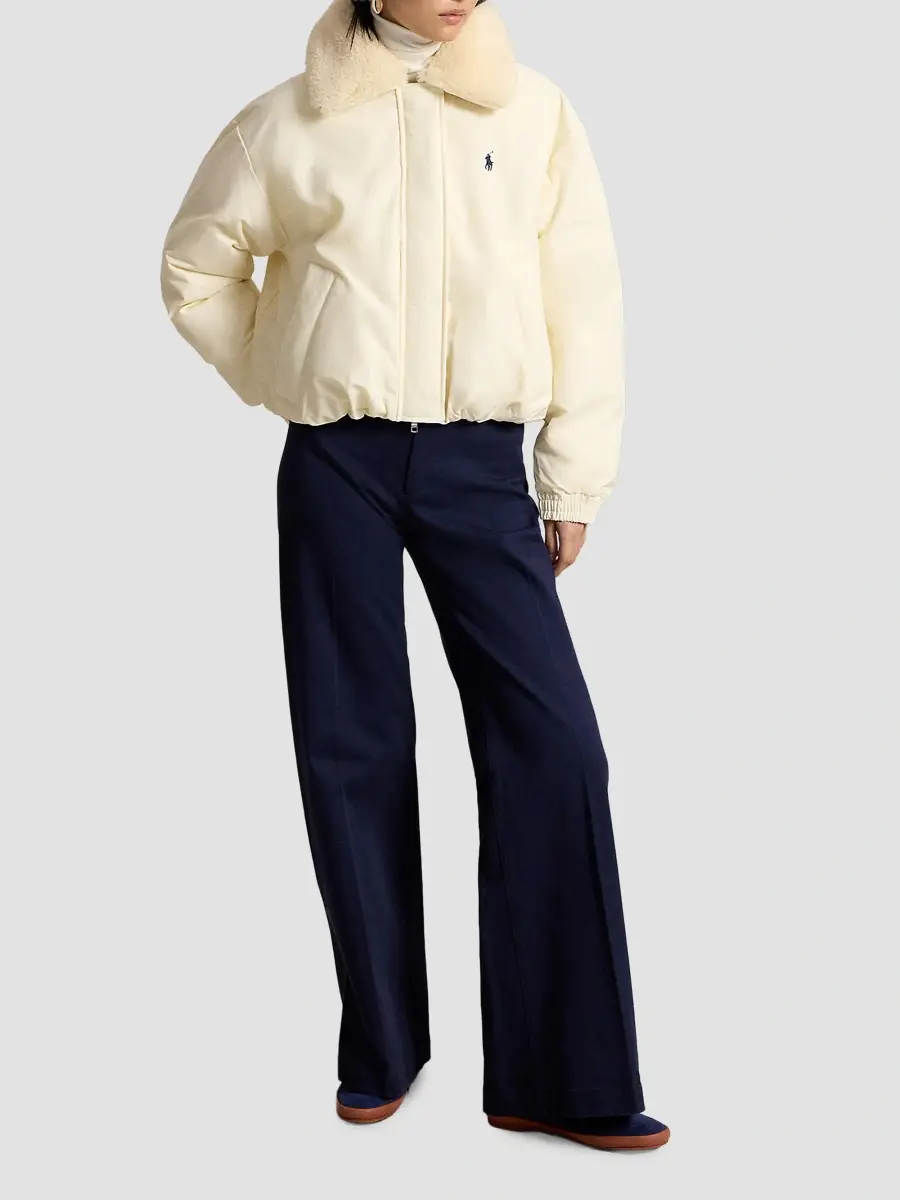 Polo Ralph Lauren Women's Faux-Shearling Collar Down Puffer Jacket | Thumbnail 2 Polo Ralph Lauren Women's Faux-Shearling Collar Down Puffer Jacket | Thumbnail 2