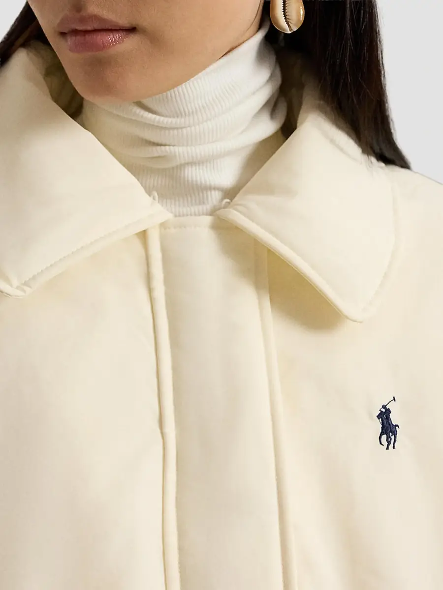 Polo Ralph Lauren Women's Faux-Shearling Collar Down Puffer Jacket | Thumbnail 6 Polo Ralph Lauren Women's Faux-Shearling Collar Down Puffer Jacket | Thumbnail 6