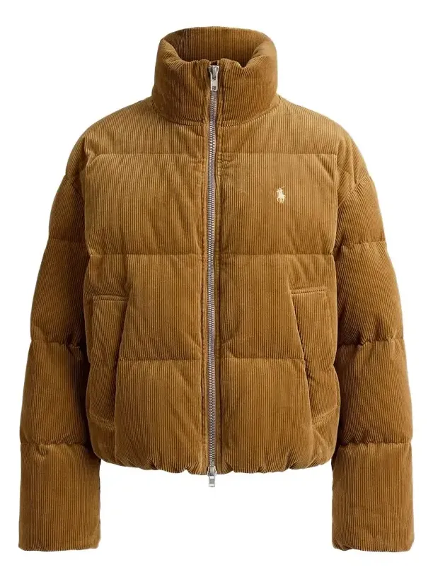 Polo Ralph Lauren Women's Corduroy Woven Down Puffer Coat