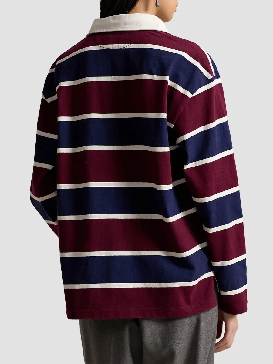 Polo Ralph Lauren Women's Vintage Rugby Long-Sleeve Polo Shirt | Thumbnail 3