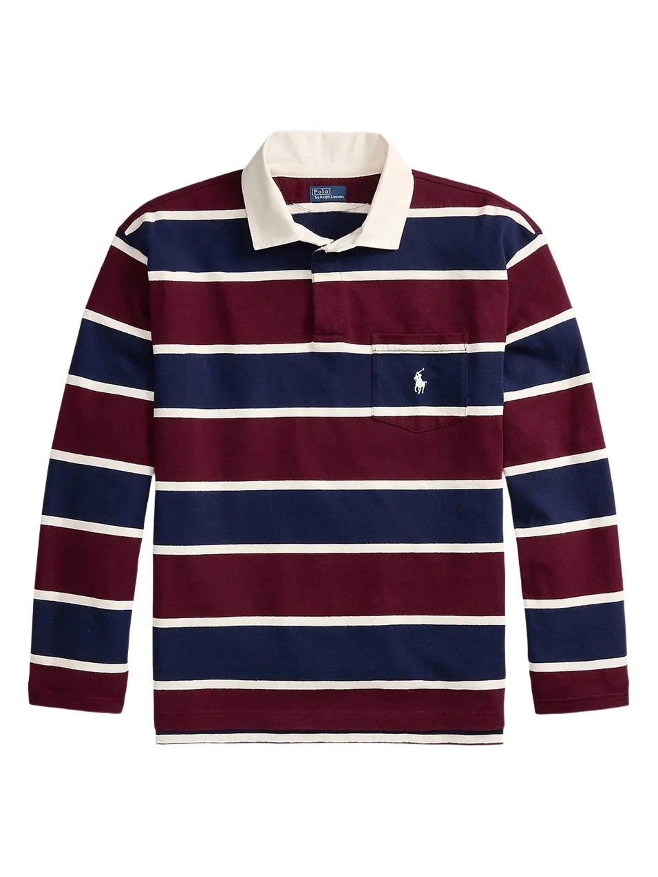 Women's Vintage Rugby Long-Sleeve Polo Shirt Women's Vintage Rugby Long-Sleeve Polo Shirt