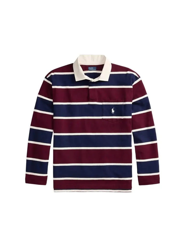 Women's Vintage Rugby Long-Sleeve Polo Shirt Women's Vintage Rugby Long-Sleeve Polo Shirt