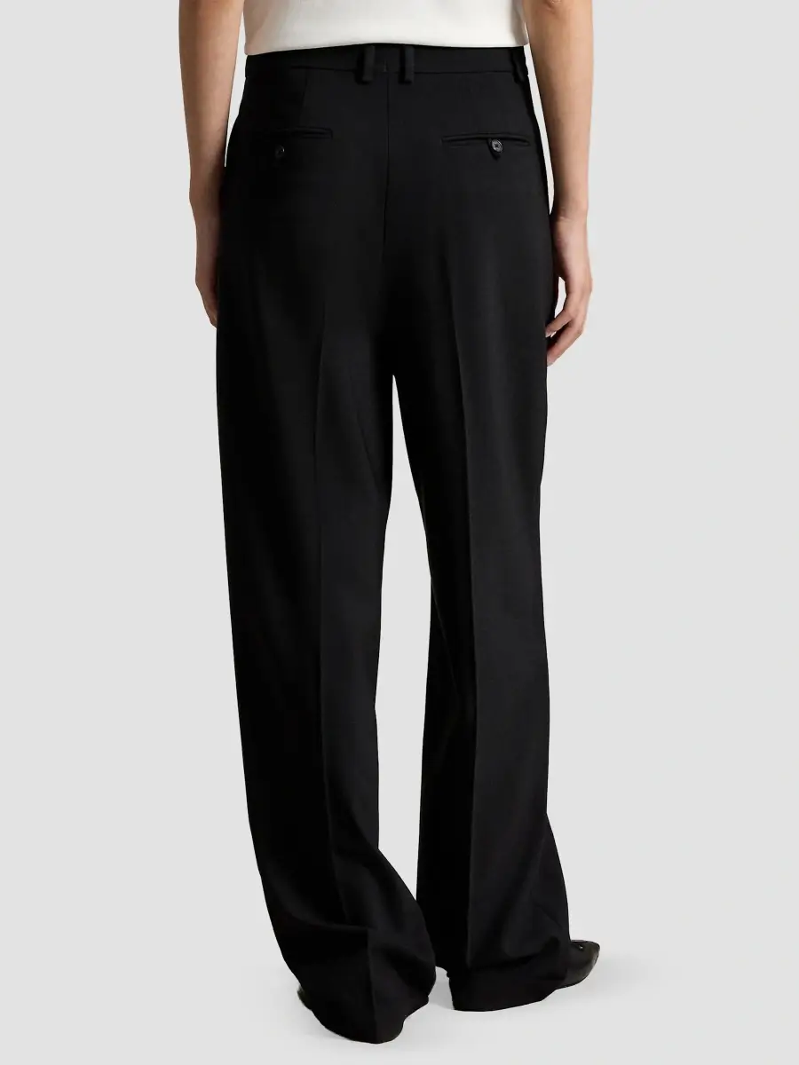 Polo Ralph Lauren Women's Bacall Wool-Blend Faille Pants | Thumbnail 3 Polo Ralph Lauren Women's Bacall Wool-Blend Faille Pants | Thumbnail 3