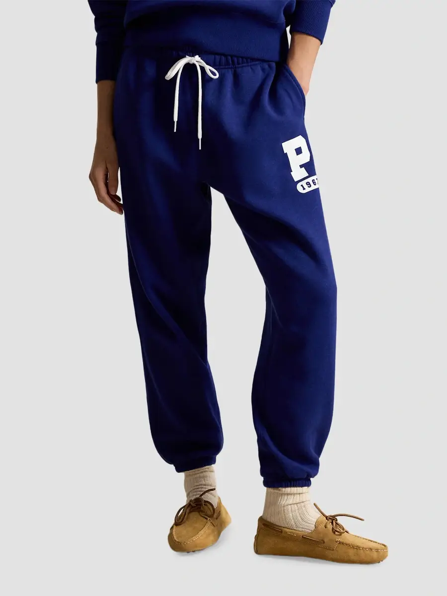 Polo Ralph Lauren Women's Vintage Logo Fleece Jogger Pants | Thumbnail 4 Polo Ralph Lauren Women's Vintage Logo Fleece Jogger Pants | Thumbnail 4
