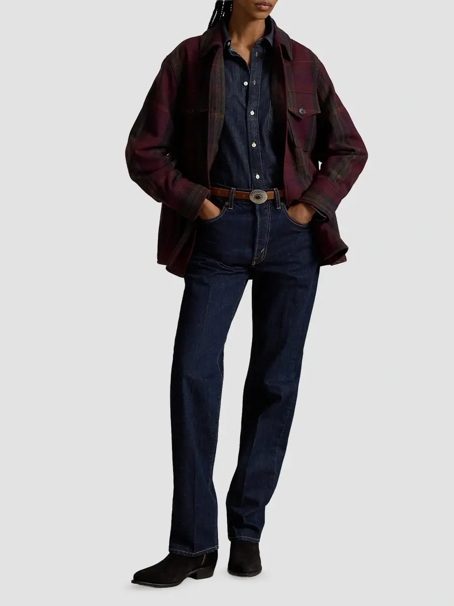 Polo Ralph Lauren Women's The Big Denim Shirt | Thumbnail 2 Polo Ralph Lauren Women's The Big Denim Shirt | Thumbnail 2