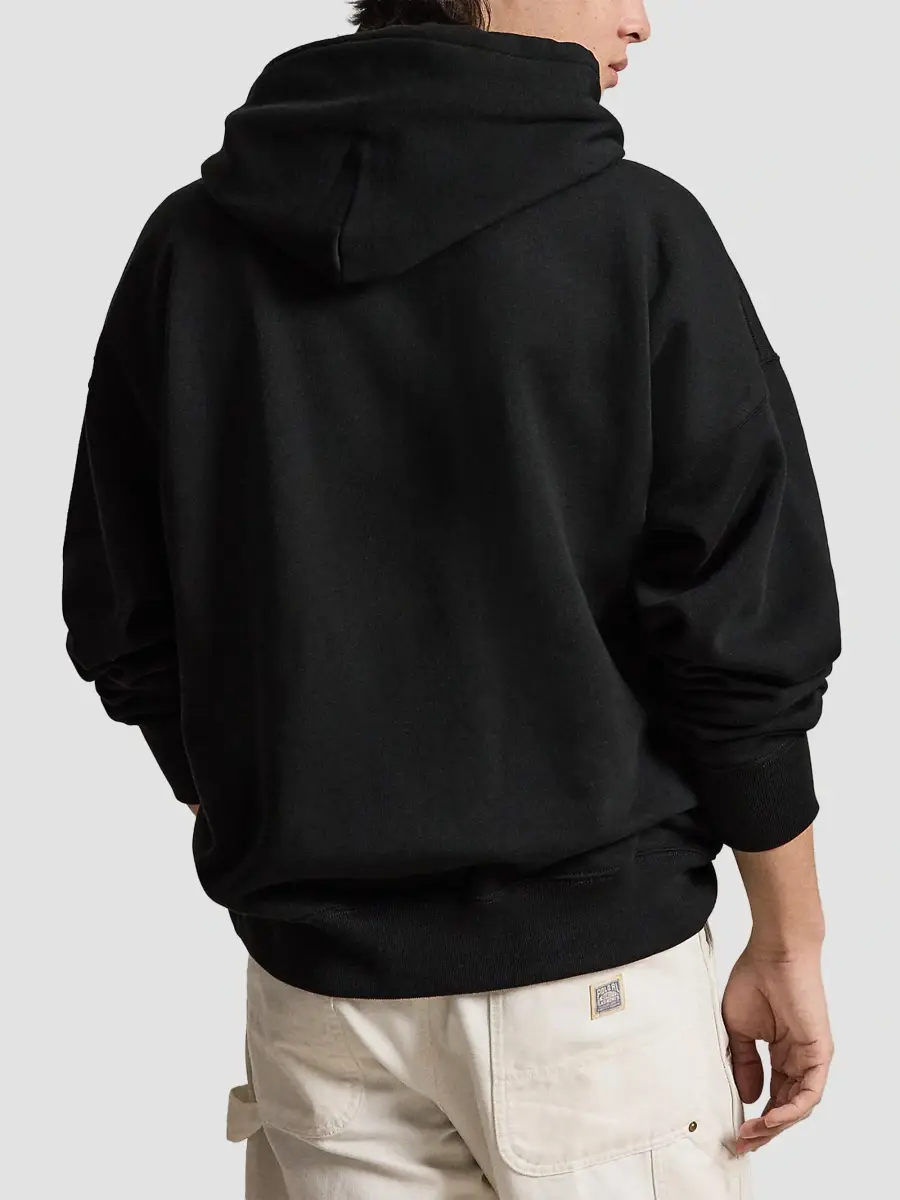 Polo Ralph Lauren Women's Pink Pony Fleece Hoodie | Thumbnail 3 Polo Ralph Lauren Women's Pink Pony Fleece Hoodie | Thumbnail 3
