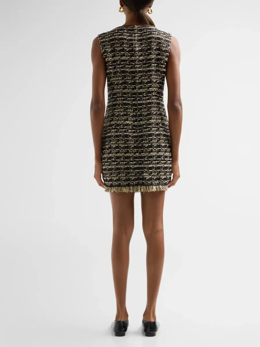 Kobi Halperin Women's Gillian Tweed Mini Dress | Thumbnail 3