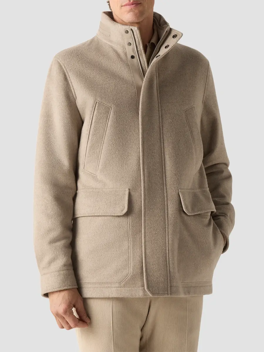 Zegna Men's Oasi Cashmere Elements Car Coat | Thumbnail 2 Zegna Men's Oasi Cashmere Elements Car Coat | Thumbnail 2