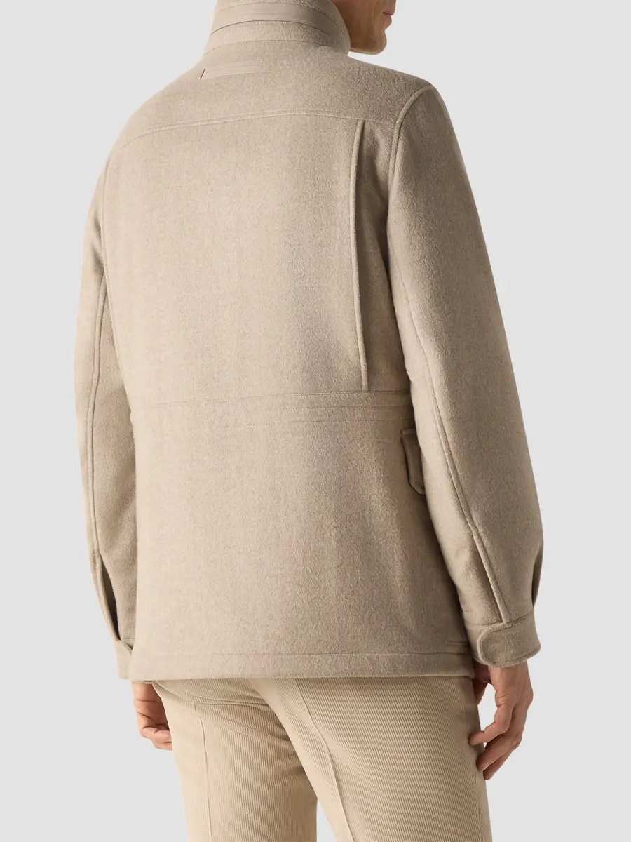 Zegna Men's Oasi Cashmere Elements Car Coat | Thumbnail 3 Zegna Men's Oasi Cashmere Elements Car Coat | Thumbnail 3