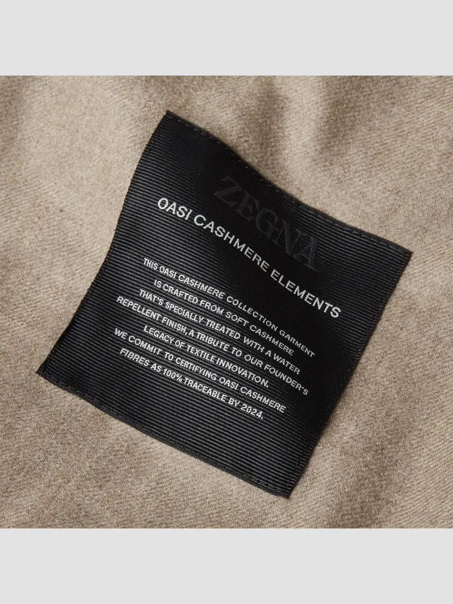 Zegna Men's Oasi Cashmere Elements Car Coat | Thumbnail 4 Zegna Men's Oasi Cashmere Elements Car Coat | Thumbnail 4