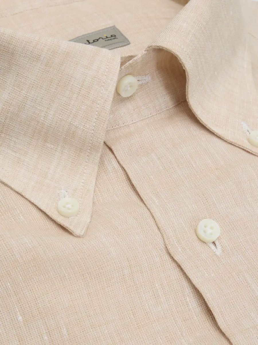 Sartorio Napoli Men's Western Linen Shirt | Thumbnail 2 Sartorio Napoli Men's Western Linen Shirt | Thumbnail 2