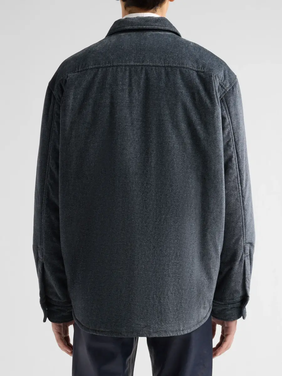 Public School Men Carlton Velvet Denim Shirt | Thumbnail 3 Public School Men Carlton Velvet Denim Shirt | Thumbnail 3