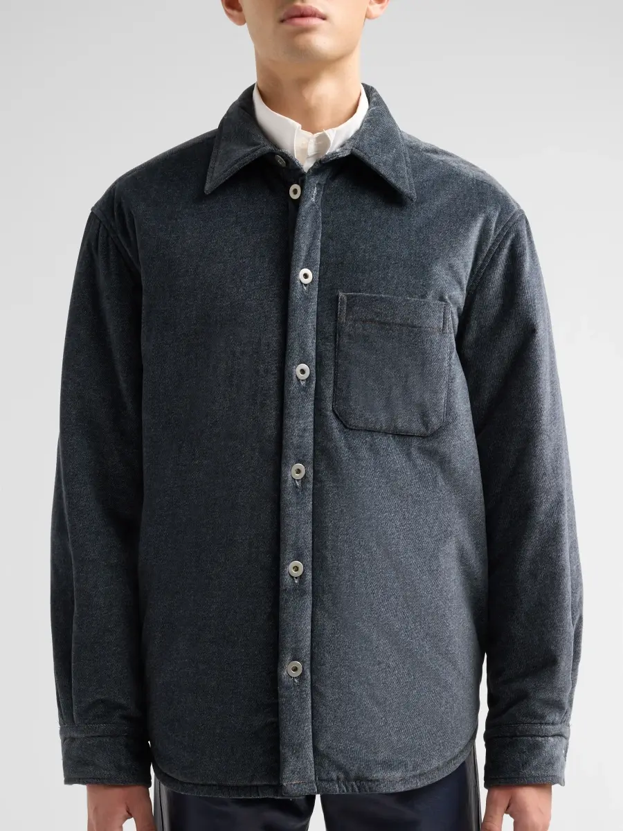Public School Men Carlton Velvet Denim Shirt | Thumbnail 5 Public School Men Carlton Velvet Denim Shirt | Thumbnail 5