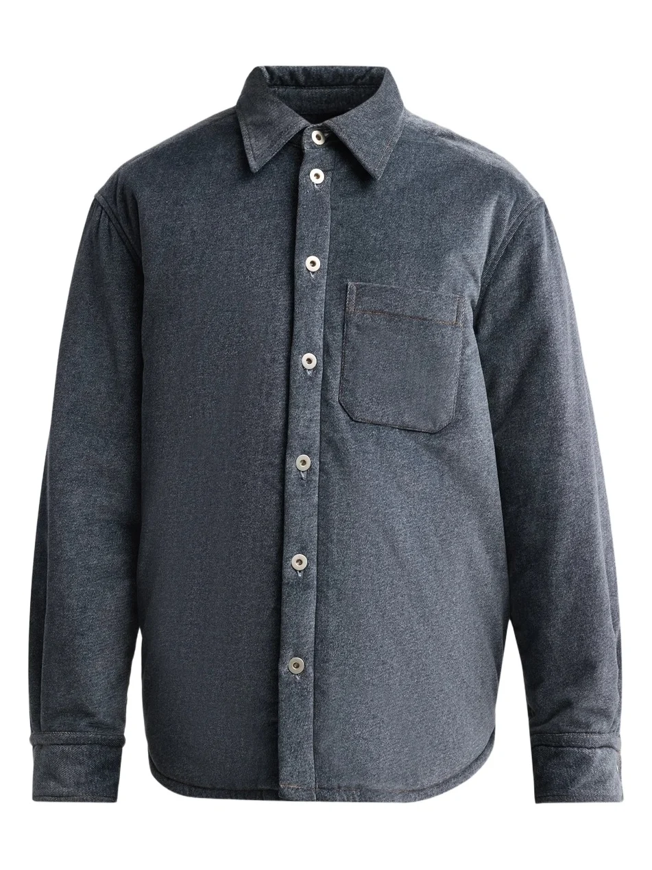 PUBLIC SCHOOL NEW YORK Men Carlton Velvet Denim Shirt