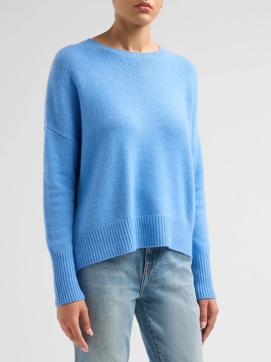 Lisa Yang Women's Mila Cashmere Relaxed-Fit Sweater | Thumbnail 4 Lisa Yang Women's Mila Cashmere Relaxed-Fit Sweater | Thumbnail 4