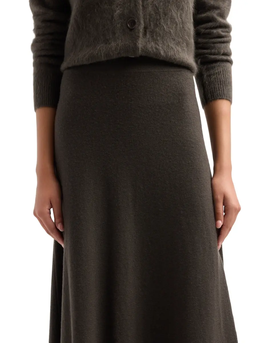 Lisa Yang Women's Flared Cashmere Maxi Skirt | Thumbnail 5 Lisa Yang Women's Flared Cashmere Maxi Skirt | Thumbnail 5