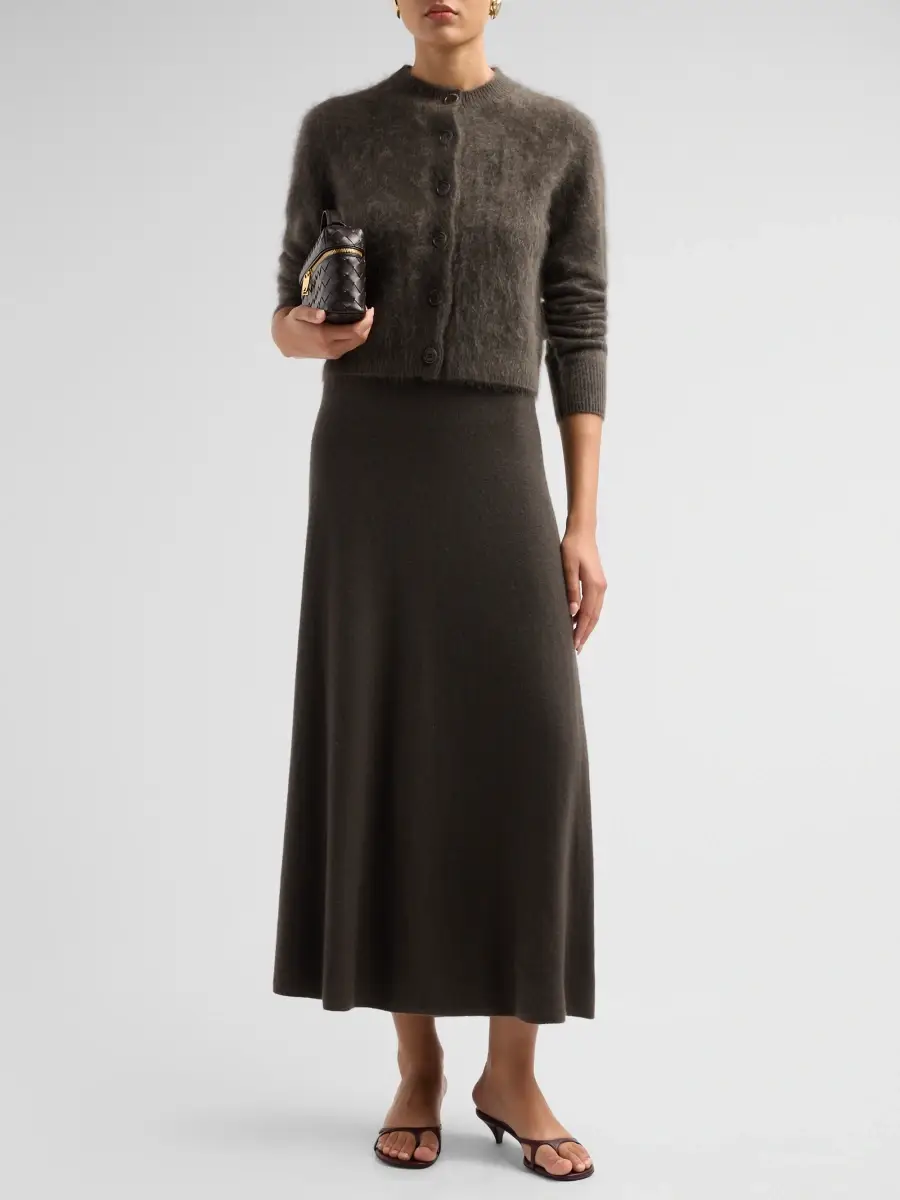 Lisa Yang Women's Azalea Brushed Cashmere Cardigan | Thumbnail 2 Lisa Yang Women's Azalea Brushed Cashmere Cardigan | Thumbnail 2