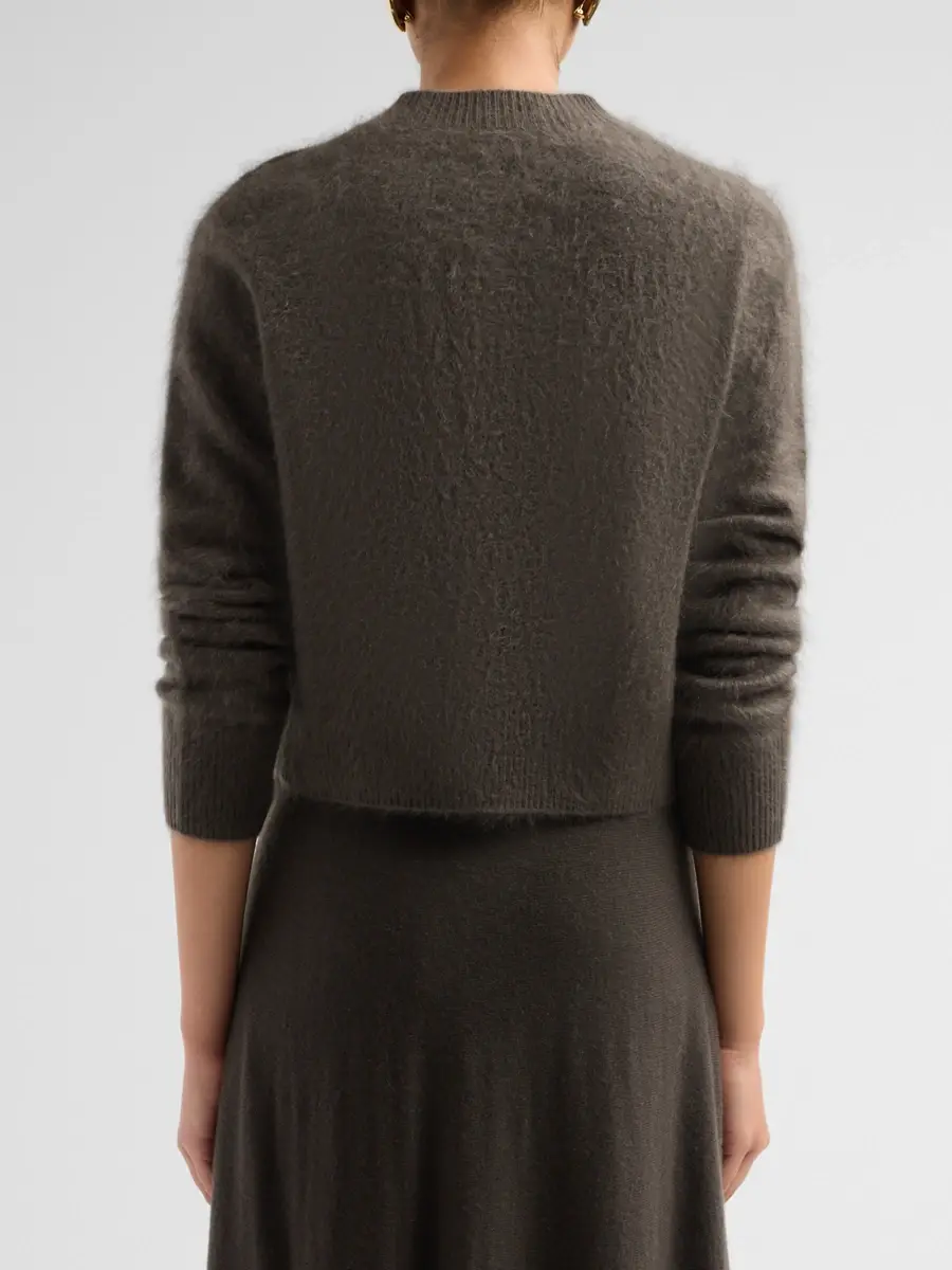 Lisa Yang Women's Azalea Brushed Cashmere Cardigan | Thumbnail 3 Lisa Yang Women's Azalea Brushed Cashmere Cardigan | Thumbnail 3
