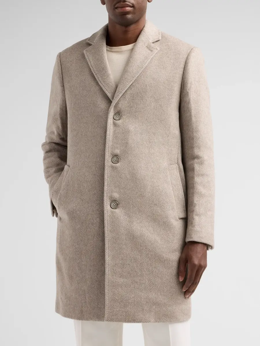 Saks Fifth Avenue Men's Herringbone Wool-Cashmere Sport Coat | Thumbnail 4 Saks Fifth Avenue Men's Herringbone Wool-Cashmere Sport Coat | Thumbnail 4