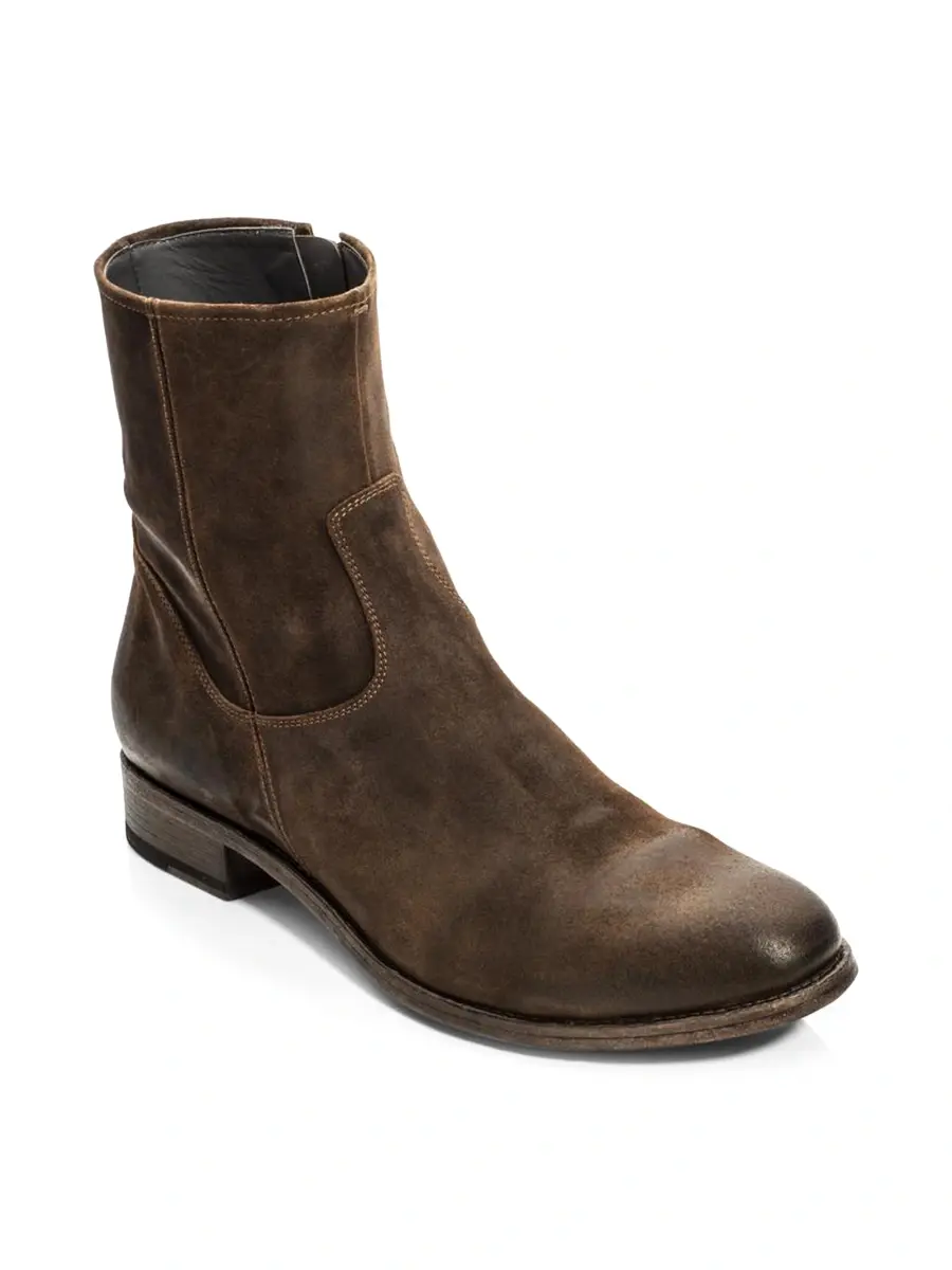 To Boot New York Men's Belvedere Suede Leather Boots | Thumbnail 2