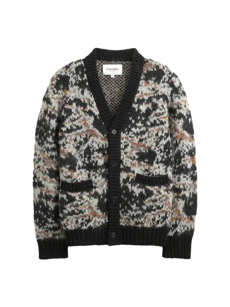 Corridor Men's Nightingale Cotton-Alpaca-Blend Cardigan