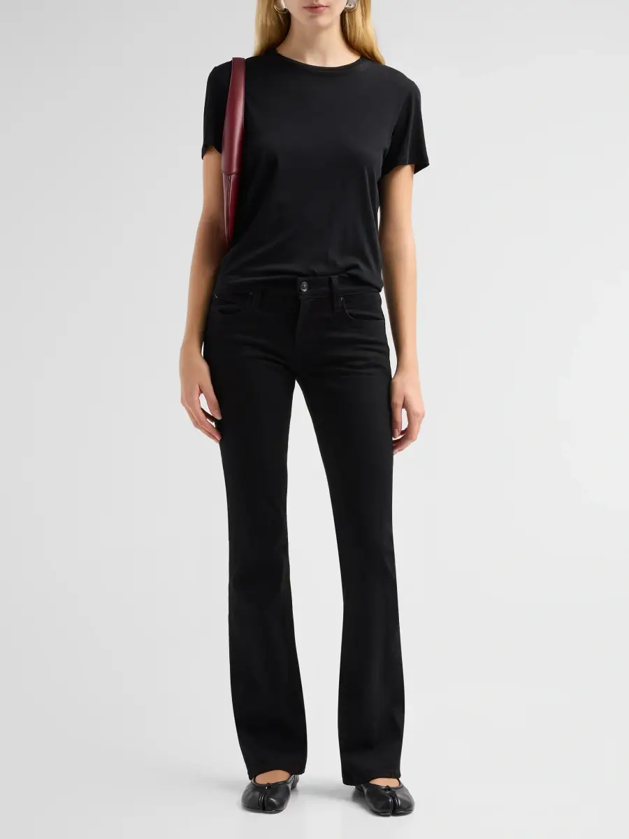 SLVRLAKE Women's Olivia Low-Rise Bootcut Jeans | Thumbnail 2