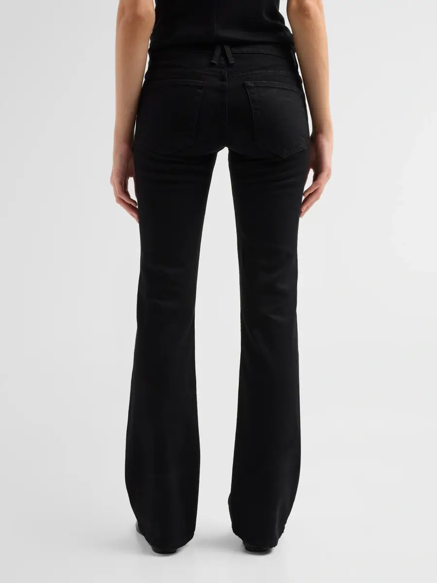 SLVRLAKE Women's Olivia Low-Rise Bootcut Jeans | Thumbnail 3