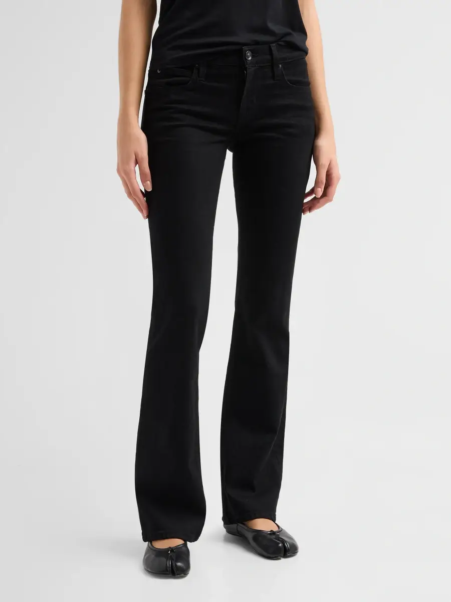 SLVRLAKE Women's Olivia Low-Rise Bootcut Jeans | Thumbnail 4