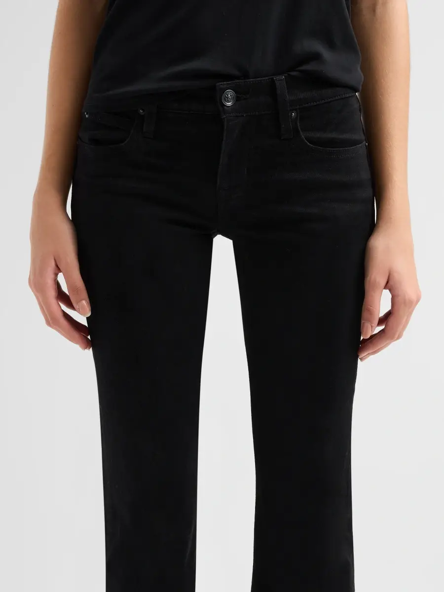 SLVRLAKE Women's Olivia Low-Rise Bootcut Jeans | Thumbnail 5