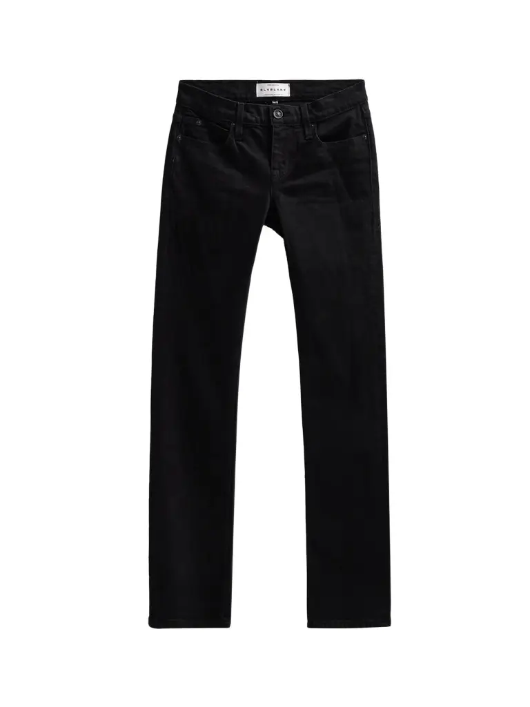 SLVRLAKE Women's Olivia Low-Rise Bootcut Jeans
