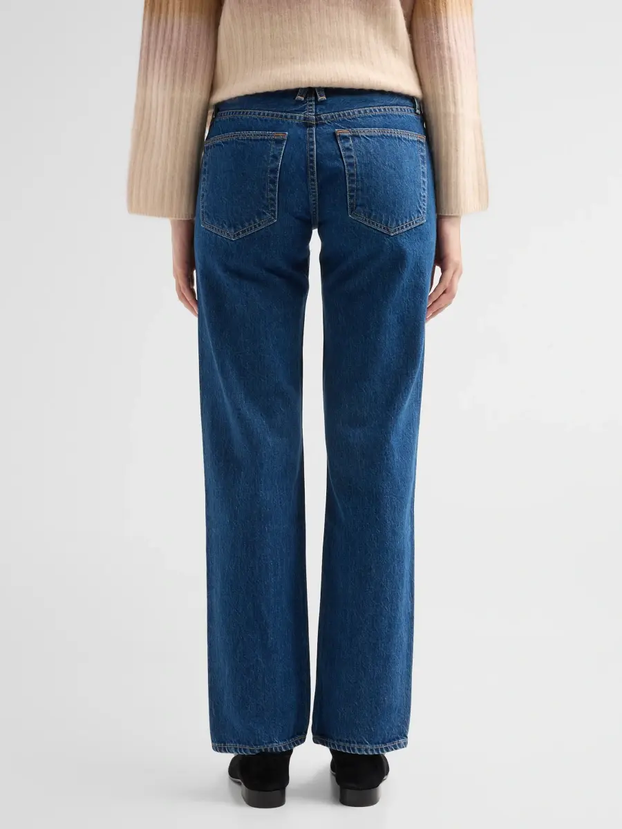 SLVRLAKE Women's Chloe Straight-Leg Jeans | Thumbnail 3