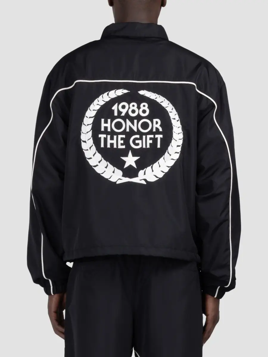 Honor The Gift Men's Honeycomb Ripstop Track Jacket | Thumbnail 3 Honor The Gift Men's Honeycomb Ripstop Track Jacket | Thumbnail 3